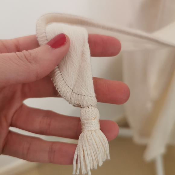 Aria Cream Women's Lounge Robe - Picture 3 of 9